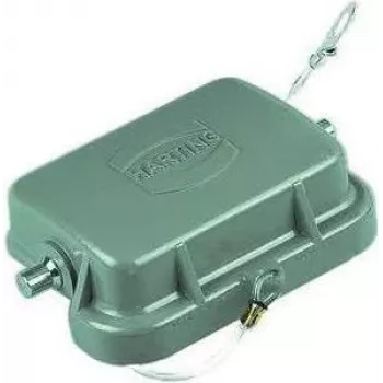 Tapa protectora Harting HAN 6B-AK-Nietbolzen IP65 para conector industrial rectangular