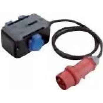 Bachmann 349.027 Unidad de distribución de energía, 400 V AC, 3 salidas, 1,5 m