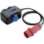 Bachmann 349.027 Unidad de distribución de energía, 400 V AC, 3 salidas, 1,5 m