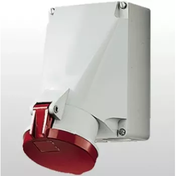 MENNEKES toma de corriente CEE de pared 5x63A 1145A SoftContact 6h 400V IP44 UT 180° 1145A (1145A)