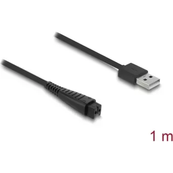 Cable de carga USB para maquinilla eléctrica DELOCK 4,8 V compatible con Panasonic ES-LV97 ES-LA63 RE7-51 RE7-59