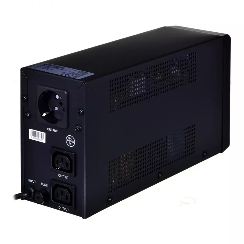 SAI ENERGENIE EG-UPS-031 Line-Interactive 0,65 kVA 390 W 2 salidas C13, 7 Ah VRLA