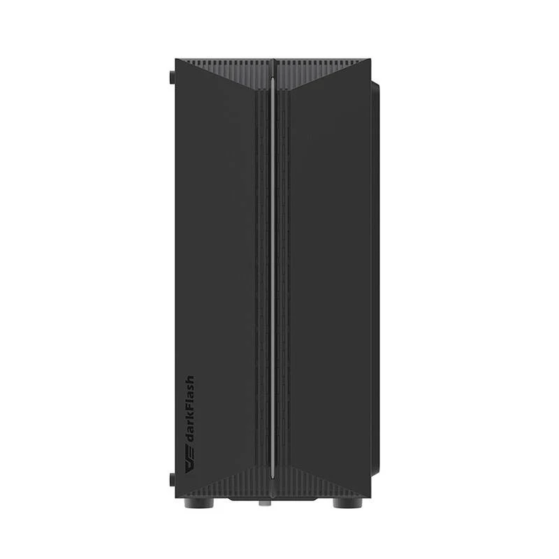 Carcasa de ordenador Darkflash DK151 LED (negra) + 3 ventiladores RGB
