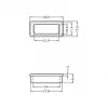 Tapa protectora de conector hembra DVI DeLOCK 60160