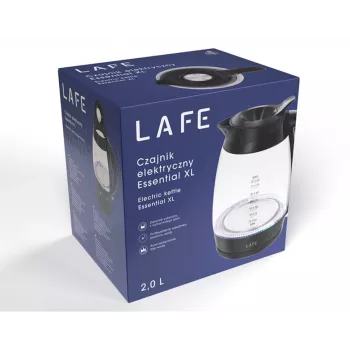 Hervidor de agua LAFE Essential XL 1,7 l 2200 W cristal