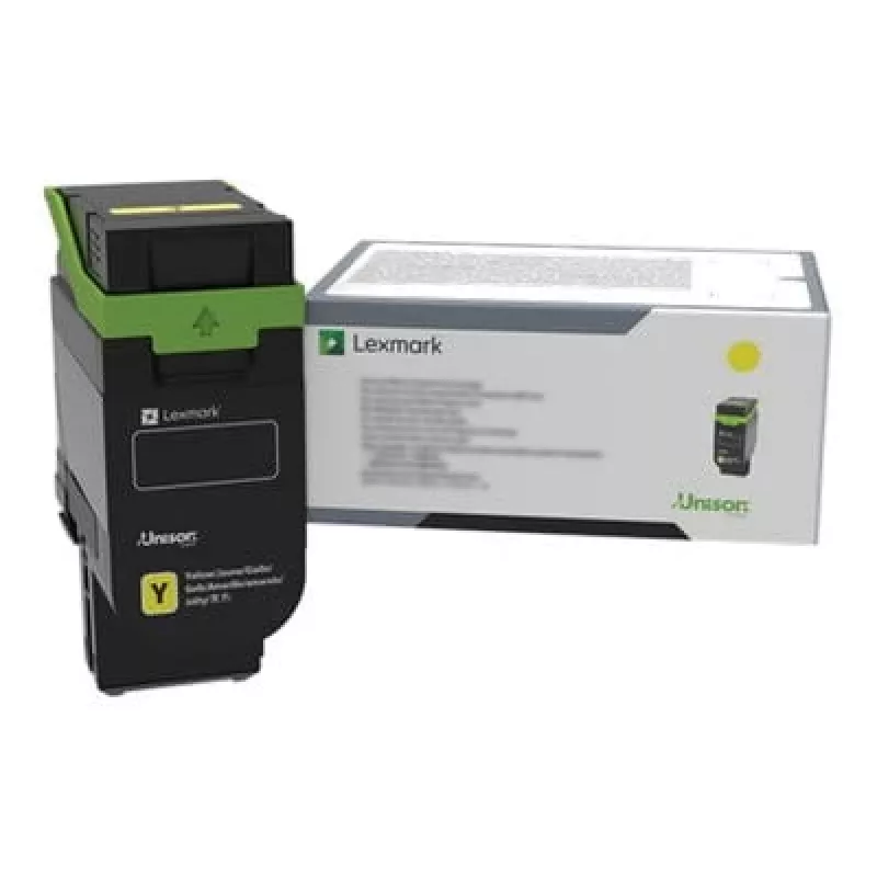 Lexmark - amarillo - original - caja - cartucho de tóner LCCP (75M0H40)
