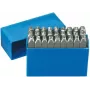 Gedore 8605220 juego de punzones de letras, altura de caracteres 6 mm