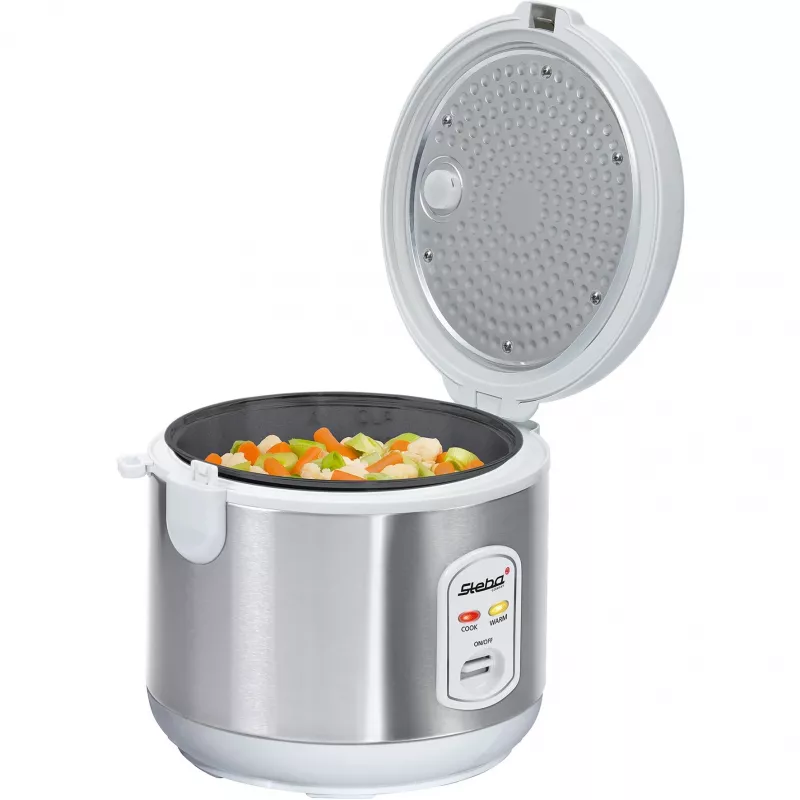 Arrocera Steba RK 2 3,5 L 700 W acero inoxidable blanco 050200