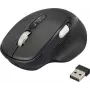 Ratón Renkforce RF-WM-220 inalámbrico, Bluetooth® tamaño: M/L óptico negro 11 botones 4800 dpi ergonómico, Easy Switch 3 dispositivos, función Multipair, (RF-6857524)