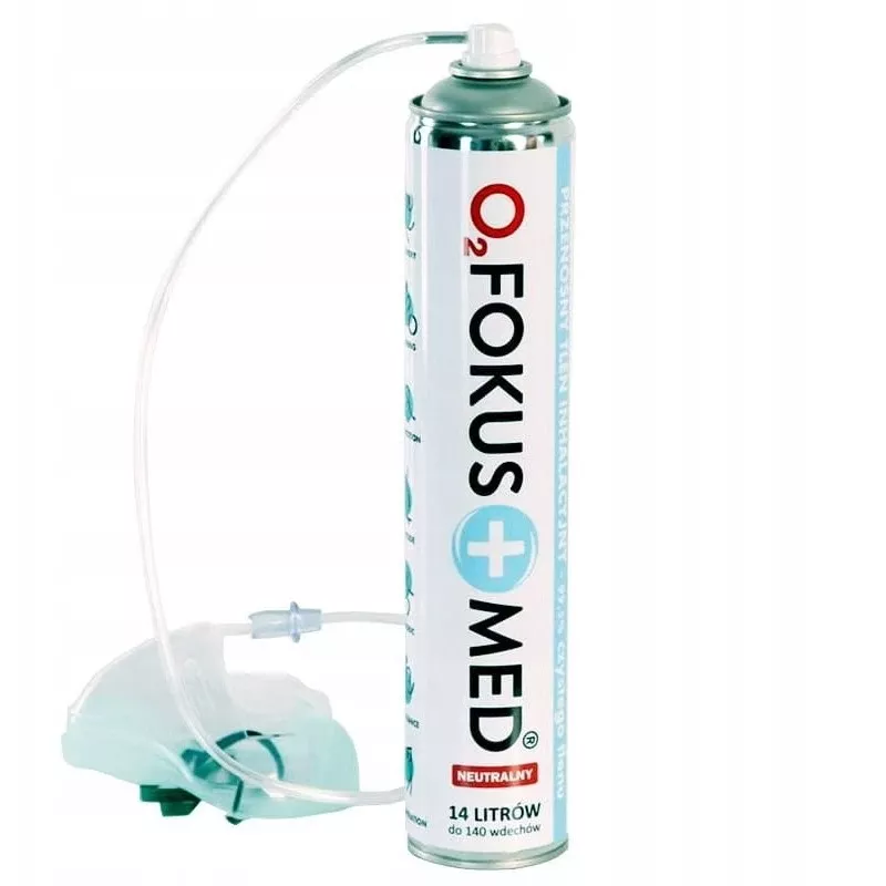 Oxígeno para inhalación con una concentración del 99,5 % FEELOXY
