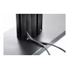 Soporte móvil para TV EDBAK TRE100 para pantallas de 42–75 inch, carga máxima 70 kg, negro