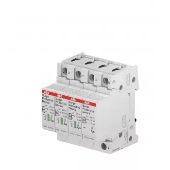 Dispositivo de protección contra sobretensiones ABB OVR T1-T2 3N 12.5-275s P QS SPD combinado T1+2 12,5 kA por polo. TT/TNS 3P