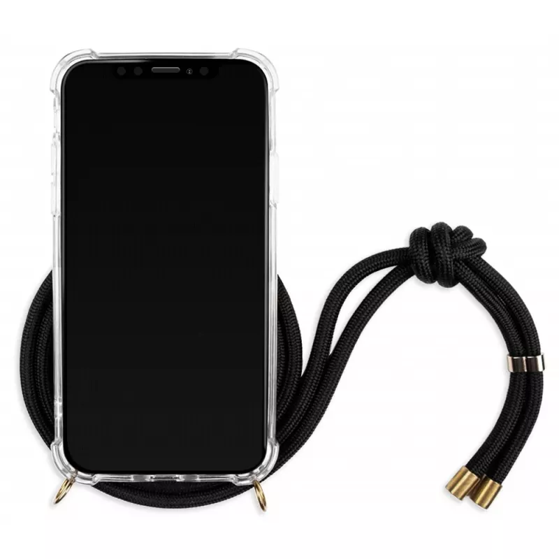 Lookabe funda de móvil con collar para iPhone X/XS, dorado/negro