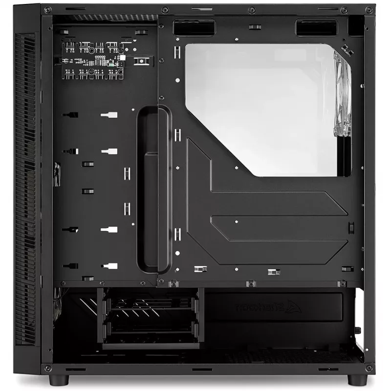 Caja de PC Sharkoon TG6M RGB Torre Negra