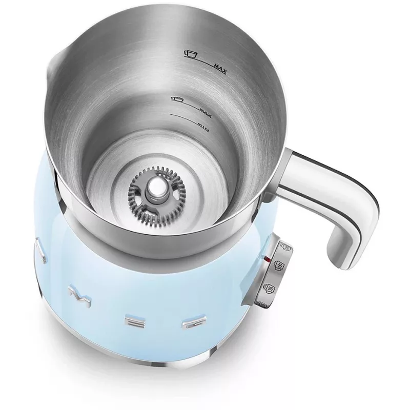 Espumador de leche SMEG MFF11PBEU 50 inchs Style azul pastel