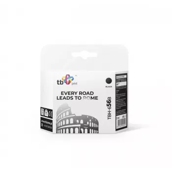 Tinta TBH-656B (HP n.º 56 - C6656A) negro remanufacturada