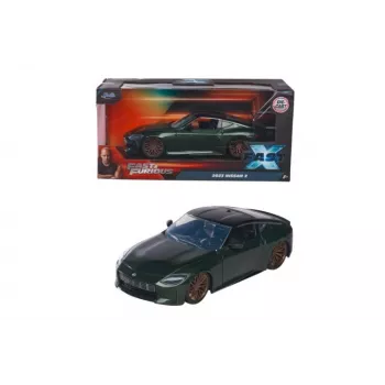 Coche de fundición a escala Jada Toys Fast & Furious 2023 Nissan Z escala 1:24 (modelo 320-3100)