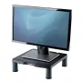 Soporte para monitor Fellowes con 3 ajustes de altura - Elevador de monitor estándar con gestión de cables - Soporte de monitor ajustable ergonómico para ordenador - Peso máx. 27 kg/Máx. Si
