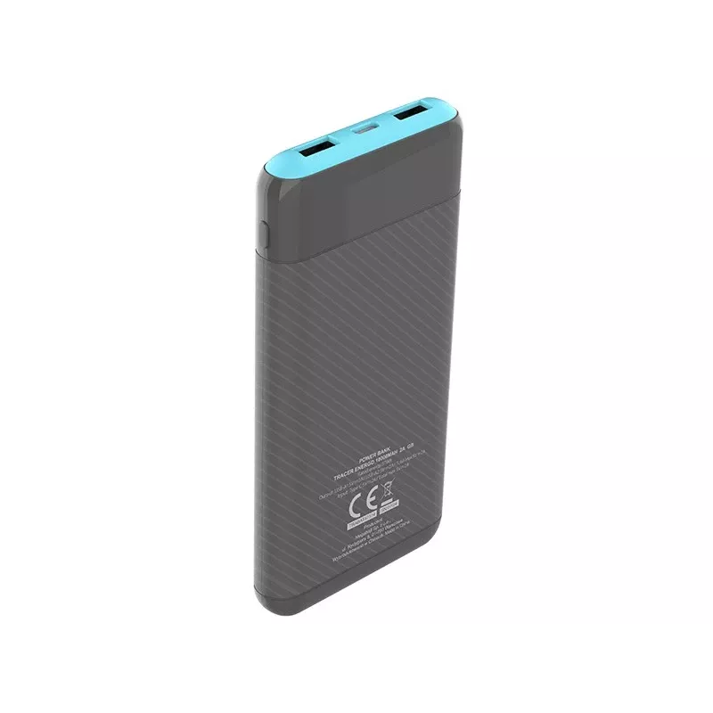 PowerBank EnerGo 10000 mAh gris-azul