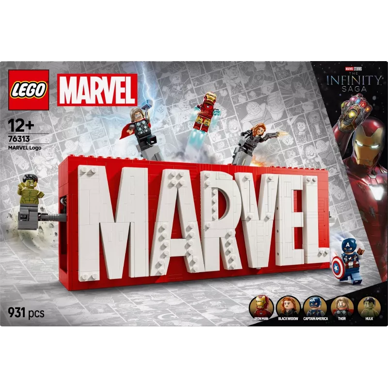LEGO MARVEL 76313 Logotipo MARVEL