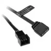 Cable adaptador ARGB Barrow ZBDZJX-5M – 3-Pin 5V RGB direccionable, longitud 10 cm