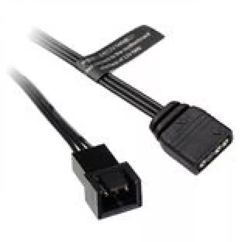 Cable adaptador ARGB Barrow ZBDZJX-5M – 3-Pin 5V RGB direccionable, longitud 10 cm