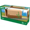 BRIO World 33735 túnel alto de madera para vía de tren, madera certificada FSC, a partir de 3 años
