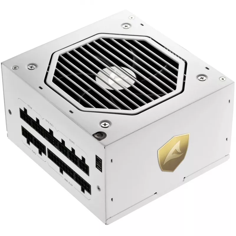Fuente de alimentación para PC/servidor Sharkoon Rebel P20 1200 White 1x conector de alta potencia de 12 pines 4x PCIe gestión de cables