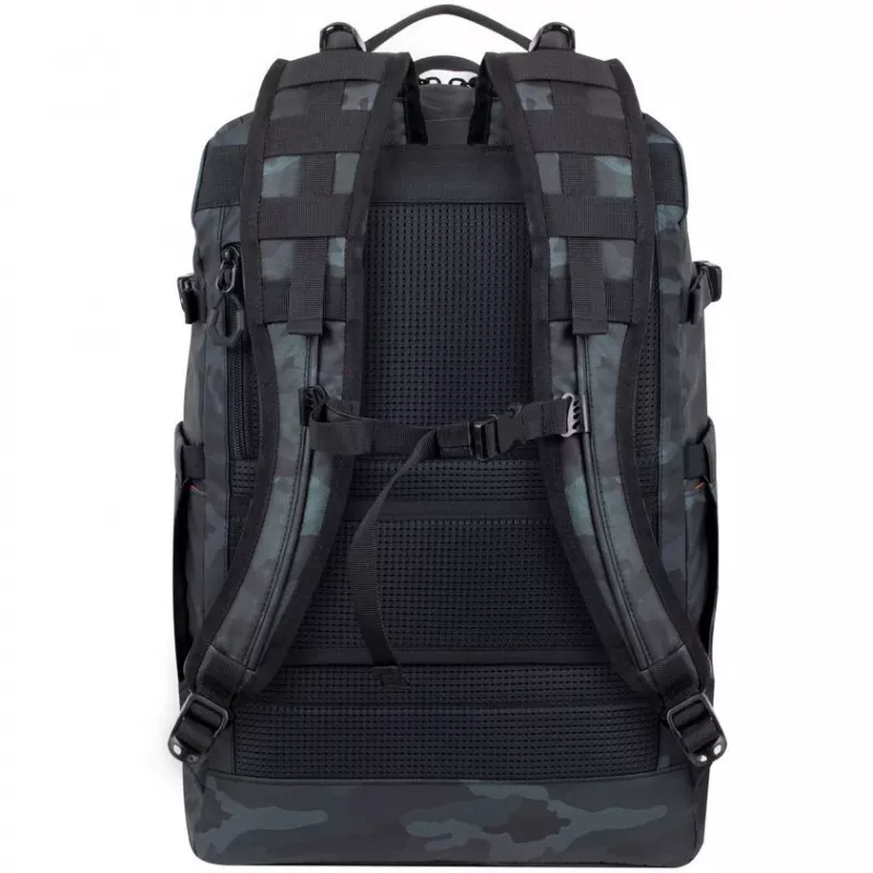 Rivacase Sherwood mochila camuflaje, azul marino poliéster, poliuretano