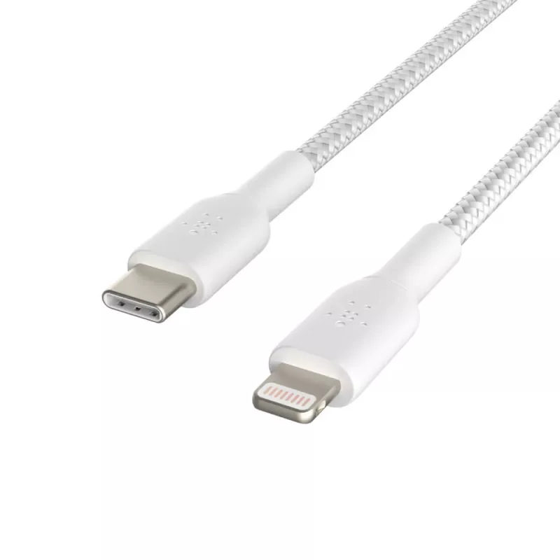 Cable Lightning Belkin CAA004BT2MWH 2 m blanco