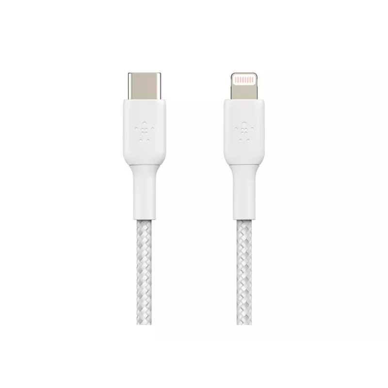 Cable Lightning Belkin CAA004BT2MWH 2 m blanco