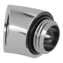 Adaptador Barrow 45° G1/4 rosca macho a G1/4 rosca hembra, Plata, modelo TDWT45-V2 S