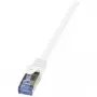 Cable de red LogiLink 5m Cat.6A RJ-45 S/FTP blanco