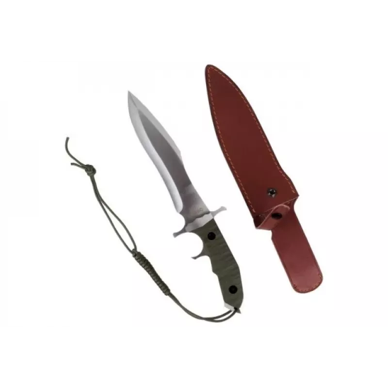 Cinema Classic Rambo V CC-H5 cuchillo con funda de cuero