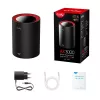 Cudy M3000 dual band (2,4 GHz / 5 GHz) Wi-Fi 6 (802.11ax) negro, rojo 1 interno