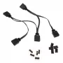 Cable de alimentación interno Akasa AK-CBLD05-40BK 0,4 m