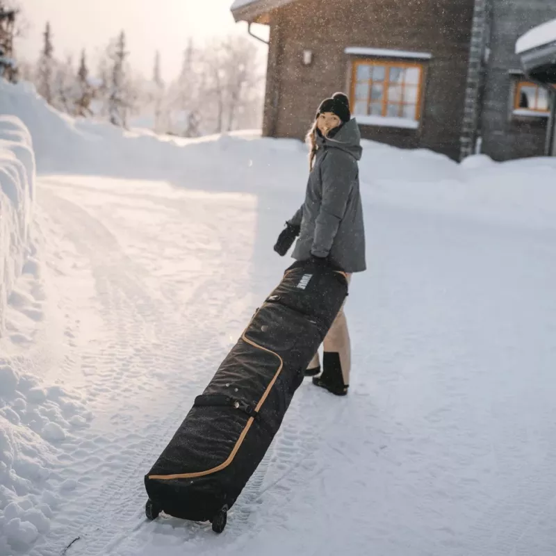 Funda de esquí con ruedas Thule 5162 Roundtrip 192 cm negra