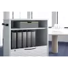 Caja de archivo de plástico gris Durable 760127