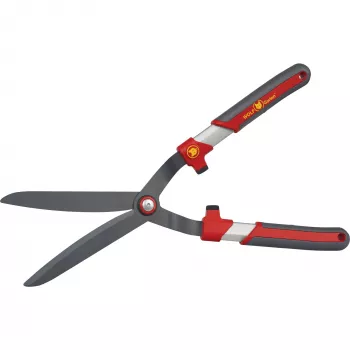 Tijeras de seto WOLF-Garten HS-CP con mangos pequeños de aluminio, rojo/gris
