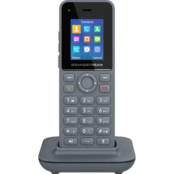 Teléfono IP Grandstream DP725 auricular inalámbrico, gris, pantalla TFT de 1,8 pulgadas, 20 líneas, Li-Ion 1500 mAh