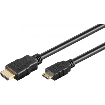 Cable HDMI Goobay 74087 3m Type-A conector macho a Type-C conector macho 18 Gbit/s