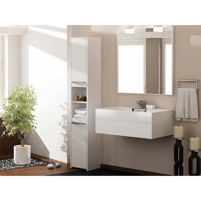 Armario de baño Topeshop S30 blanco