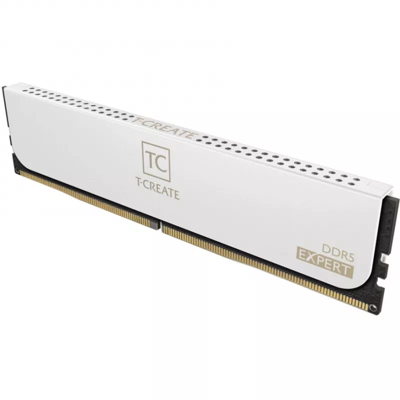 DIMM 32 GB DDR5-6000 (2x 16 GB) kit dual, memoria RAM blanca, CTCWD532G6000HC30DC01, T-CREATE EXPERT, AMD EXPO