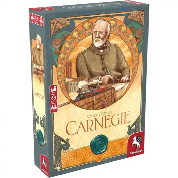 Pegasus Spiele Carnegie juego de mesa de economía
