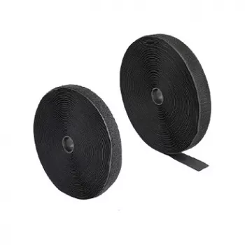 Cinta de velcro resistente DeLOCK 15 m x 25 mm negro