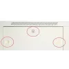 Armario rack Extralink 12U 600x450 ASP gris montaje en pared, puerta metálica