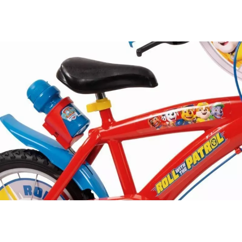 Bicicleta infantil 14 Paw Patrol roja 1478 niño NEU TOIMSA