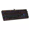 Teclado mecánico ART KLART AK-51 con switches Blue, diseño compacto