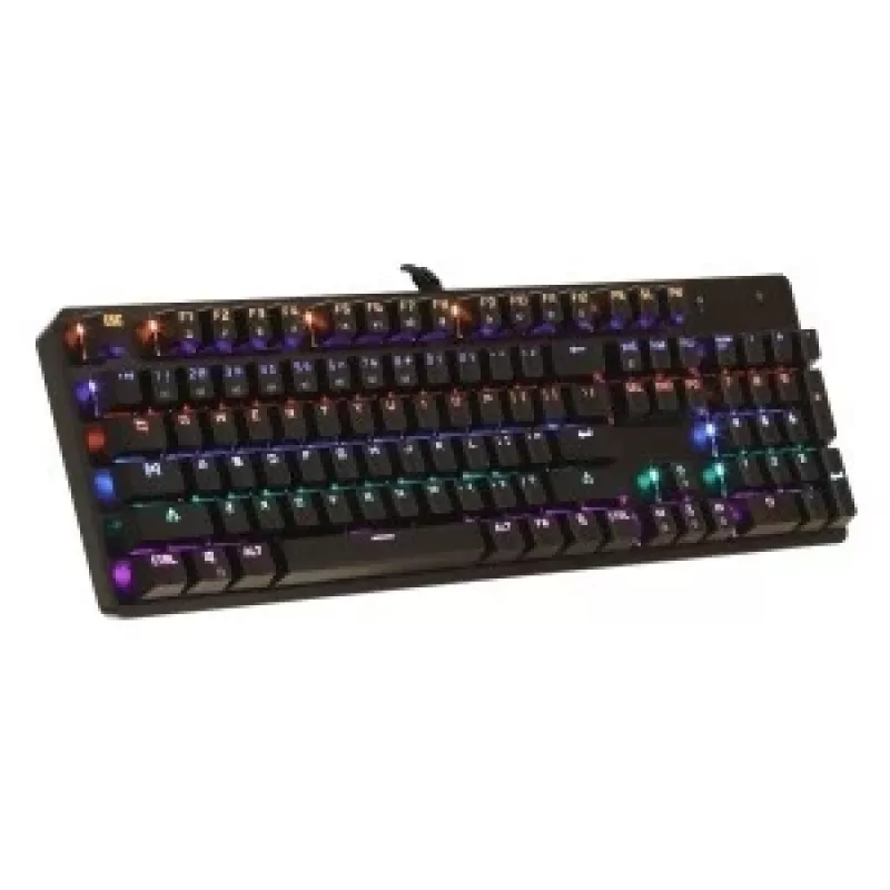 Teclado mecánico ART KLART AK-51 con switches Blue, diseño compacto