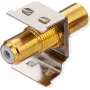 ROLINE Conector hembra keystone RCA apantallado metal blanco (26.11.0395)